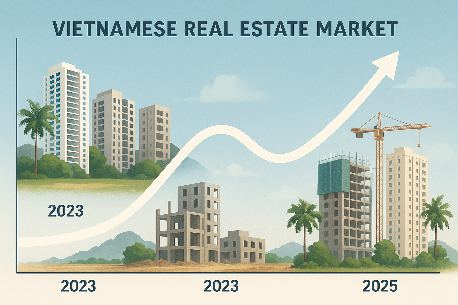 Thị trường đất nền phía Bắc 2022-2025