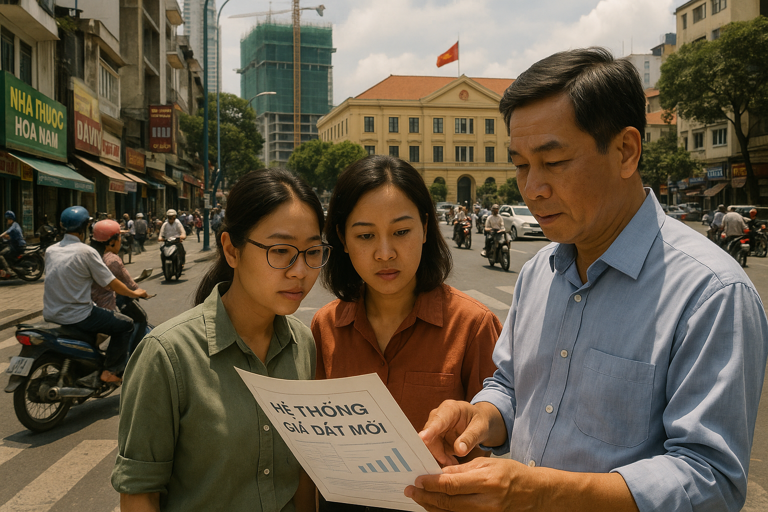 Bảng giá đất mới