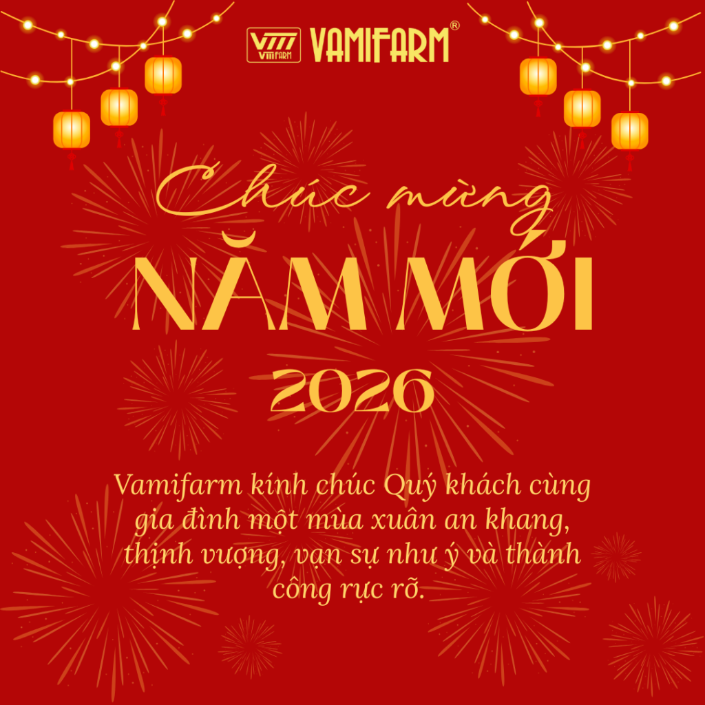Vamifarm chúc mừng năm mới 2026